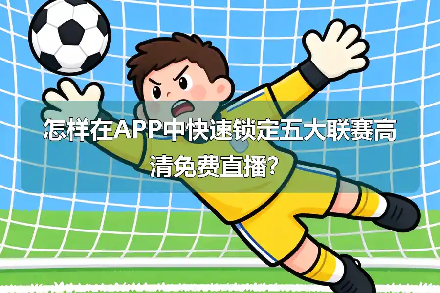 怎样在APP中快速锁定五大联赛高清免费直播?