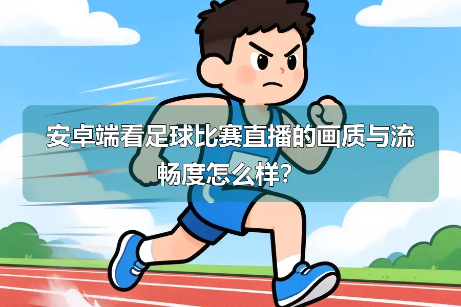 安卓端看足球比赛直播的画质与流畅度怎么样？